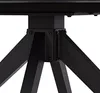Homestyle4u Esstisch Oval Schwarz Braun Esszimmertisch Produktbild-Vorschau 9