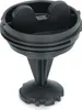 A black washing machine lint filter is shown against a white background. Produktbild-Vorschau