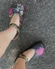 Damenschuhe Calceo Klassische Sandalen mit Blumen CAL1609 Produktbild-Vorschau 6