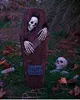 Ausbrechendes Skelett als Halloween Deko 69 cm Produktbild-Vorschau 2