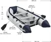 ArtSport Schlauchboot 3,20 m für 4 Personen mit 2 Sitzbänke Produktbild-Vorschau 10
