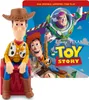 A Toy Story figurine and movie poster. Produktbild-Vorschau