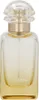 A perfume bottle with a clear glass body and a gold cap, against a white background. Náhled obrázku produktu