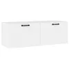 Möbel Wandschrank Weiß 100x36,5x35 cm Holzwerkstoff - Produktbild-Vorschau 2