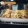Duża blacha do pieczenia ze stali nierdzewnej 2 sztuki Podgląd zdjęcia produktu 4
