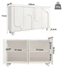 Flieks Sideboard Kommode, Aufbewahrungsschrank mit 4 Türen, Produktbild-Vorschau 7