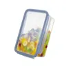 Kühlschrankdose 2 l CLIC & LOCK, Farbe:Transparent Produktbild-Vorschau 5