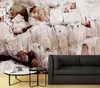 Vlies fototapete Glas beige abstrakt 350x245 cm Feeby Beige Produktbild-Vorschau 2