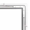 Fliegengitter Fensterbausatz flächenbündig 100x120 weiss Produktbild-Vorschau 3