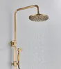Ari Retro Duschsystem Messing Antik Regendusche Inkl. Produktbild-Vorschau 8