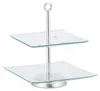 Relaxdays Etagere, 2 stöckig, eckig, Cupcake, Kekse, Obst, Produktbild-Vorschau 10