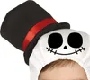 Schwarzes Halloween Skelett Baby Kostüm, Gr. 74/80-86/92, Produktbild-Vorschau 2