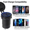 12V Auto Dual USB C Steckdose 3.0 QC PD Einbau Buchse Produktbild-Vorschau 14