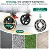 Sekey Bollerwagen faltbar 150 kg mit Bremsen, klappbarer Produktbild-Vorschau 3
