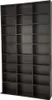 A dark gray multi-shelf bookcase. Náhled obrázku produktu