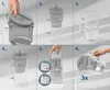 Wessper D2 BOROSILICATE Wasserfilterkanne 3 L Grau – Produktbild-Vorschau 10