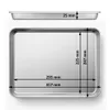 Gardenko Plaque de Cuisson avec Grille Inox, Plat à Four Voir les images du produit 3