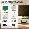 SPORTNOW Pokerkoffer abschließbar Pokerset mit Koffer 300 Produktbild-Vorschau 4