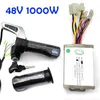 DC 48V 1000W elektrický skútr kartáčový motor plynová Náhled obrázku produktu 2