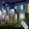 Solární lampa 160 LED Cob zahradní detektor pohybu 3 režimy Náhled obrázku produktu 7