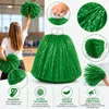 Cheerleader Pompon mit Ringgriff | Farbwahl Farbe: Grün Produktbild-Vorschau 5