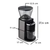 A product image with dimensions indicated by lines and measurements. Produktbild-Vorschau