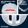 ABUS HUD-Y ACE city - casco da bici alla moda con visiera e Anteprima dell’immagine prodotto 4