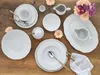 CreaTable Arianne Weiss Kombiservice 61-tlg Porzellan Produktbild-Vorschau 7