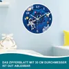 Wanduhr Kinder (Astronaut) - Lautlose Kinderwanduhr - Produktbild-Vorschau 3