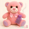 Bambly, Knuffelbeer, Pluche Knuffel, Roze, 15 cm Productafbeelding-voorbeeld 4