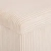 Sitzhocker Cord Elfenbein 76x38x38 cm Produktbild-Vorschau 4
