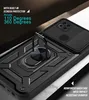 Redmi 9C Hülle mit 360° Drehbarer Magnetische Ring Ständer Produktbild-Vorschau 3