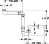 HAAS PP Waschtisch-Möbel-Raumsparsiphon  1 12 &1 1/4, DN Produktbild-Vorschau 8