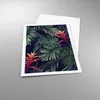 Poster - Poster ohne Rahmen - Exotisch Blumen Blätter - Produktbild-Vorschau 3