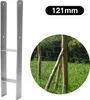 2x 121MM Kotwa słupka Kotwa H Wspornik słupka Kotwa słupka Podgląd zdjęcia produktu 1