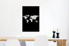 MuchoWow® Poster Weltkarte - Blätter - Design 40x60 cm - Produktbild-Vorschau 5