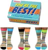 You're the Best Oddsocks Socken in 39-46 im 6er Set Produktbild-Vorschau 1