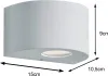Reality Leuchten - Applique da esterno a LED Rosario, Anteprima dell’immagine prodotto 3