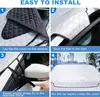 Frontscheibenabdeckung Auto Winter Magnet Fixierung Produktbild-Vorschau 5