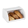 Relaxdays Brotkasten, mit Rolldeckel, aromadicht, Brot & Produktbild-Vorschau 1