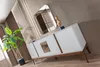 Luxus Esszimmer Set Esstisch 4x Stühle Anrichte Spiegel 7 Produktbild-Vorschau 3
