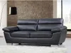 Canapé fixe en cuir reconstitué et PVC "Dallas" - 210 X 88 Voir les images du produit 2