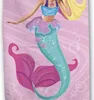 Barbie Badetuch Meerjungfrau 70 x 140 cm Produktbild-Vorschau 3
