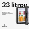 Klarstein chladnička, mini chladnička so sklenenými Náhľad obrázku produktu 2