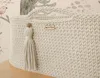 Lit pour bébé fait main BOHO crème avec matelas Voir les images du produit 4