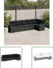 The Living Store 6-tlg. Garten-Sofagarnitur mit Kissen Produktbild-Vorschau 1