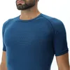 Uyn Man Evolutyon Uw Shirt Sh_Sl Blue Poseidon/Navy/N Blue Produktbild-Vorschau 5