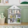 Étagère pour enfants « Vipsali » en forme de maison 107 x Voir les images du produit 3