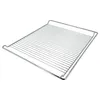 A silver metal oven rack is shown against a white background. Produktbild-Vorschau
