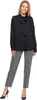 Damenhemd Mit Schleife Hals Schwarz Elegante Bluse Damen Produktbild-Vorschau 2